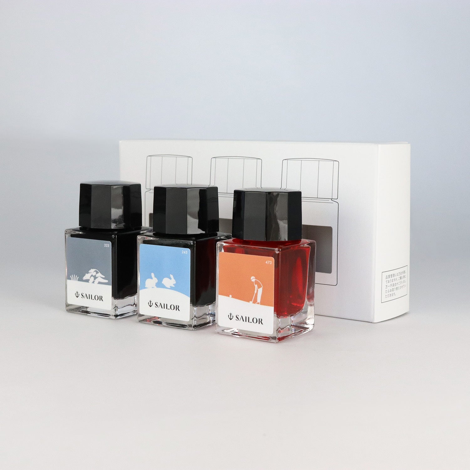 10×3 harappa fountain pen bottle ink 10ml 3 color set