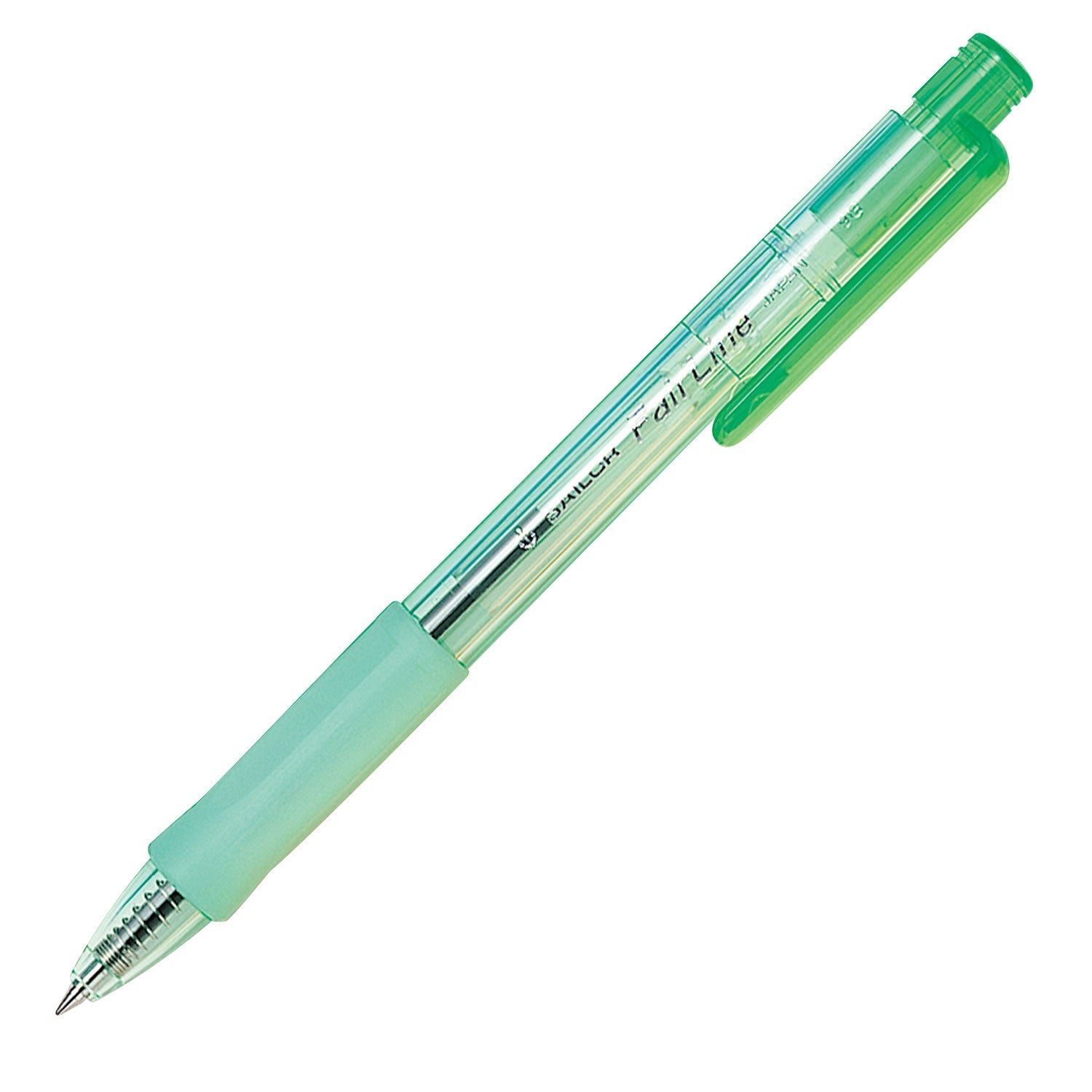 Fairline color clear ballpoint pen set of 10