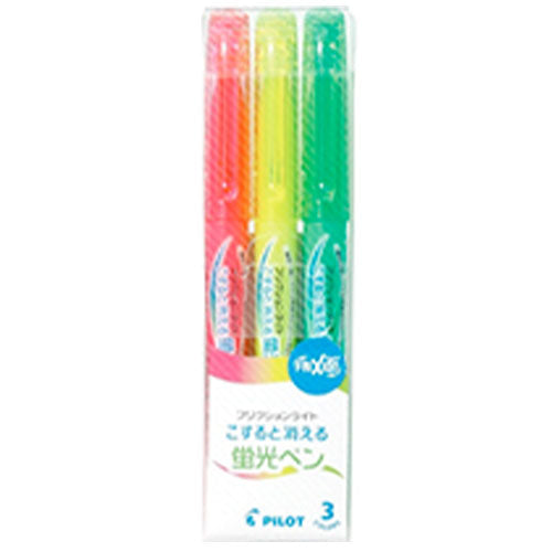 Pilot Highlighter pen Frixion Light - 3 Colors Set