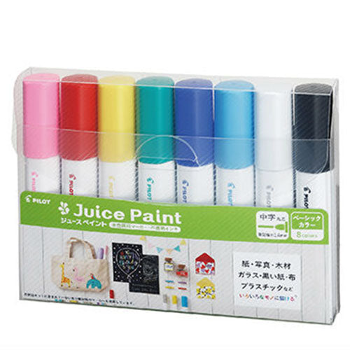 Pilot Marker Pen Juice Paint - 1.4mm - 8 Colors Set