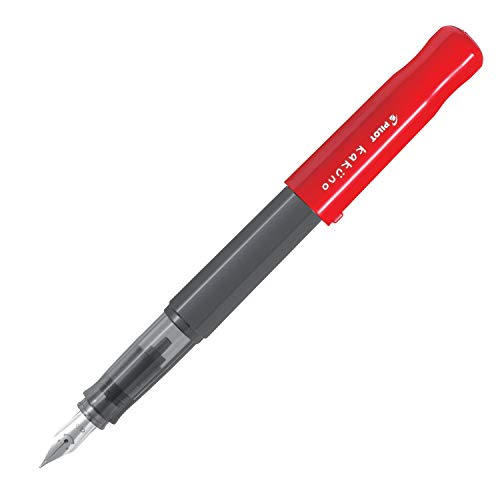 Pilot Kakuno Fountainâ Pen Medium. Red