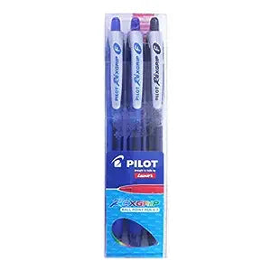 Pilot G-6 Gel Pen Pack of 3 (2 Blue & 1 Black)