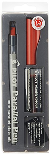 Pilot Parallel Pen 1.5 mm Set With 2 Cartridge, Black