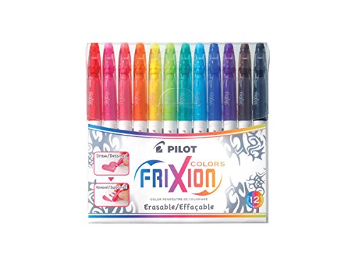 Pilot Frixion Colour Highlighter (Pack of 12) Multicolor