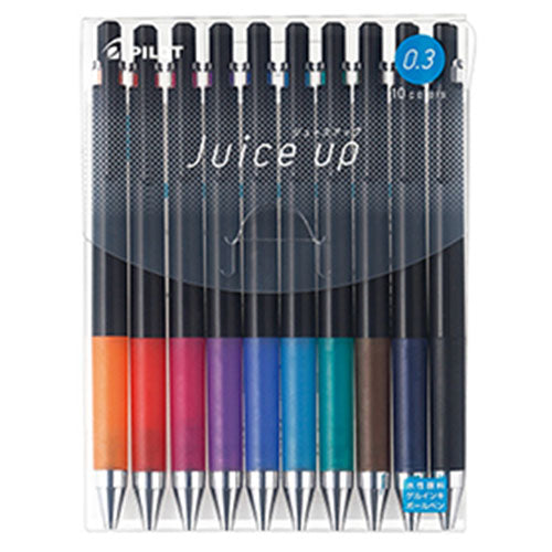 Pilot Ballpoint Pen Juice Up - 0.3mm - 10 Colors Set