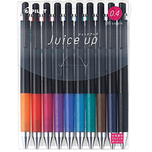 Pilot Ballpoint Pen Juice Up - 0.4mm - 10 Colors Set