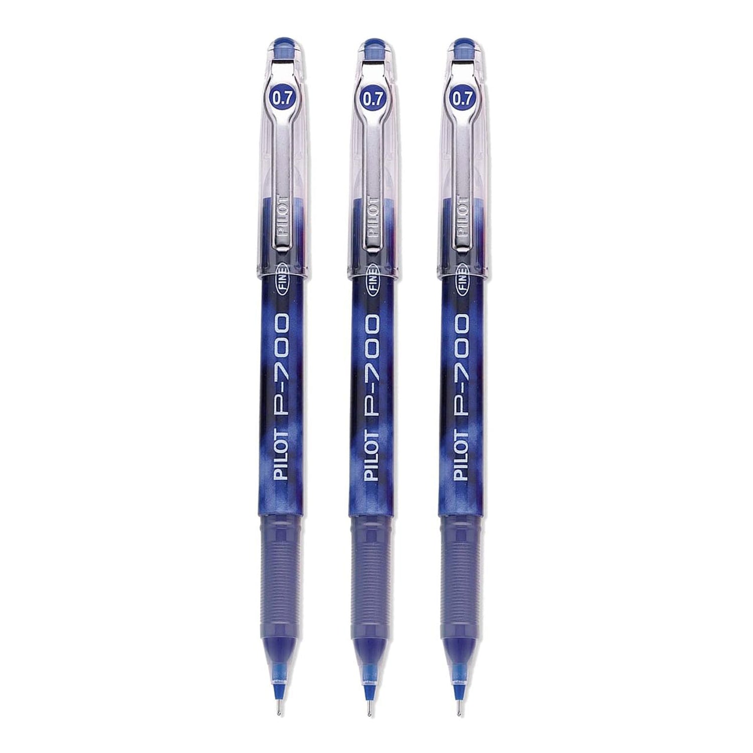 Pilot P-700 Roller Ball Pen Pack of 3 (Ink Color Blue)