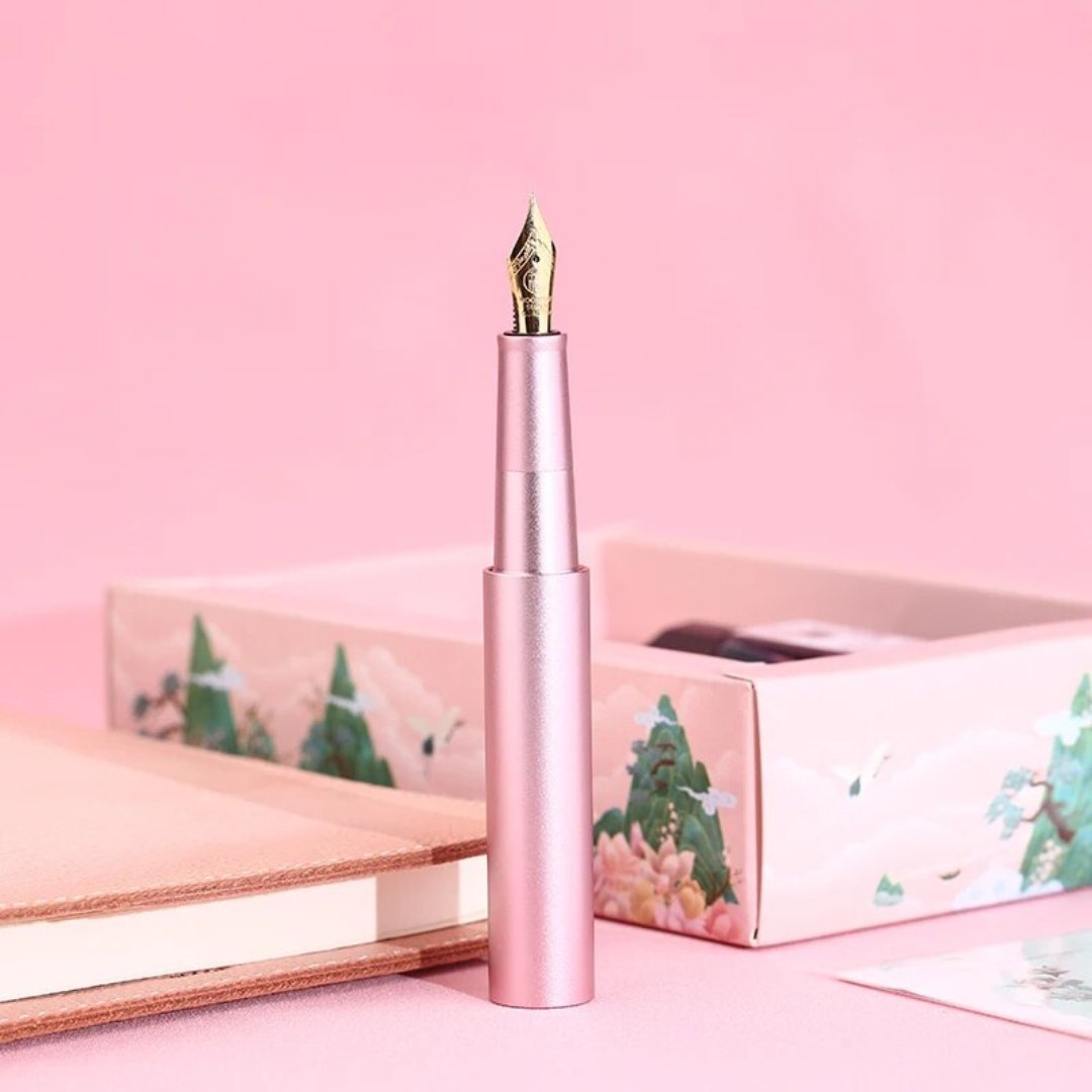 Moonman Metal Candy Lipstick Fountain Pen - SCOOBOO - MKH-03E - Fountain Pen