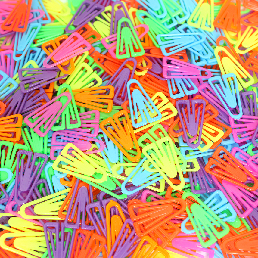 Laurel | Plastiklips | Assorted | 25 mm