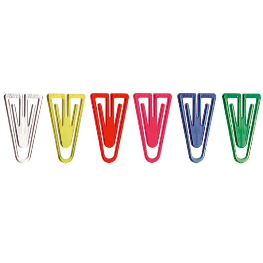 Laurel | Assorted Paper Clips | Markers Tabs | 25mm | Pack of 100 Clips