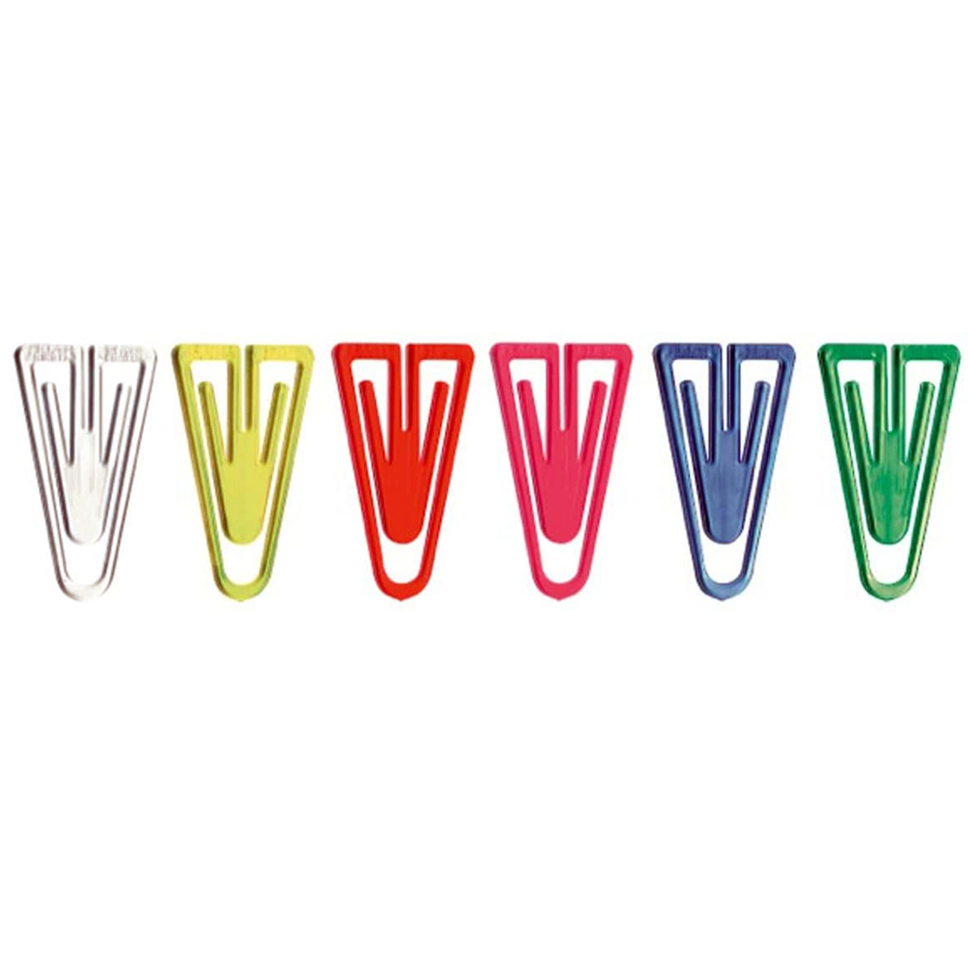 Laurel | Assorted Paper Clips | Markers Tabs | 25mm | Pack of 100 Clips