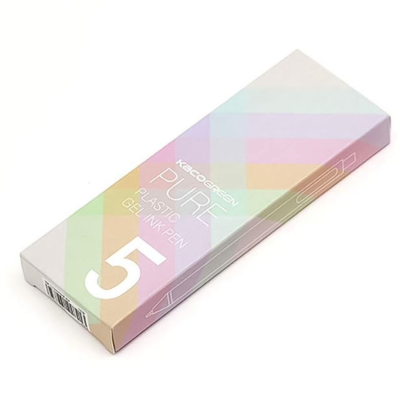 Kaco | Gel Pens | 0.5mm | Pure | Pack of 5