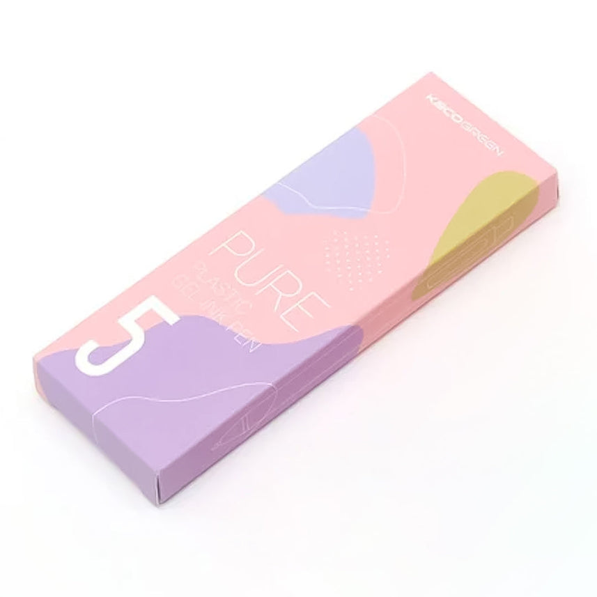 Kaco | Gel Pens | 0.5mm | Pure | Pack of 5