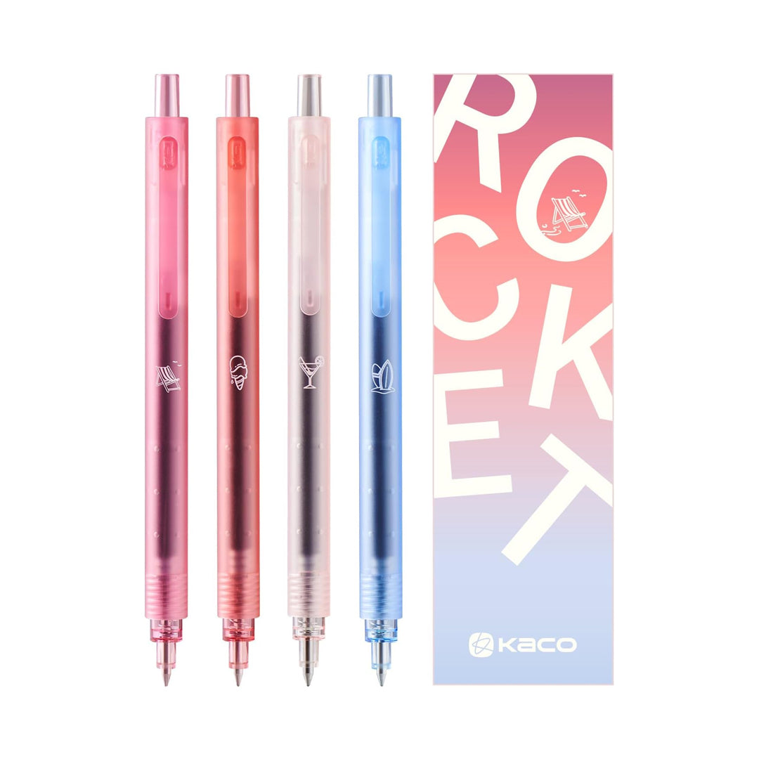 Kaco | Gel Pens | 0.5mm | Rocket | Sets