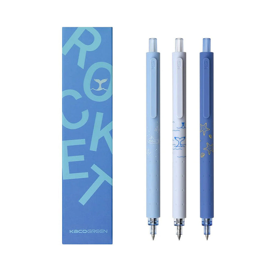 Kaco | Gel Pens | 0.5mm | Rocket | Sets
