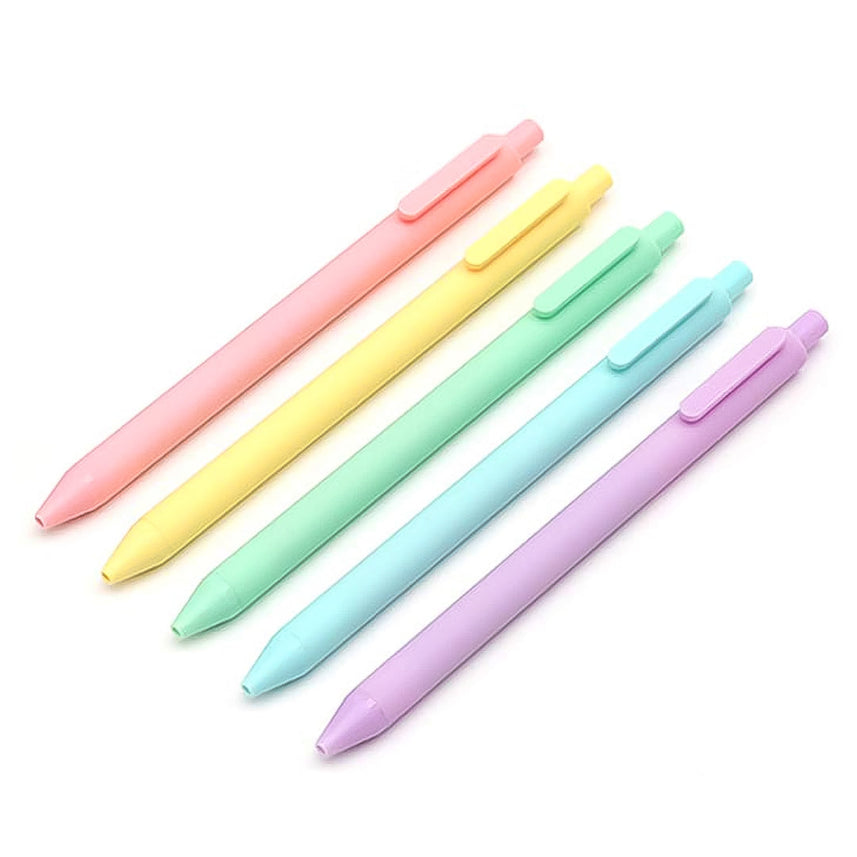 Kaco | Gel Pens | 0.5mm | Pure | Pack of 5