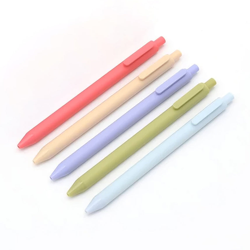 Kaco | Gel Pens | 0.5mm | Pure | Pack of 5