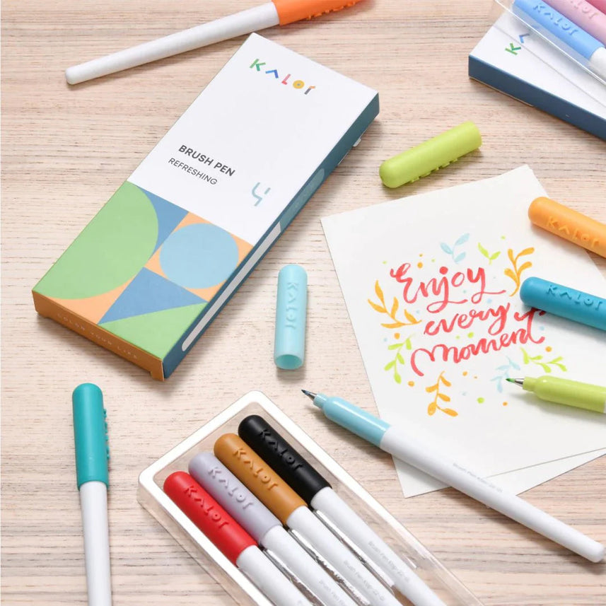 Kaco | Brush Pens | Kalor | Pack of 4