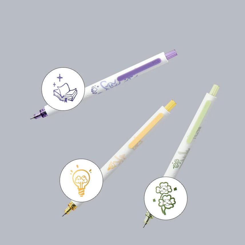 Rocket Art Museum Gel Pen Set