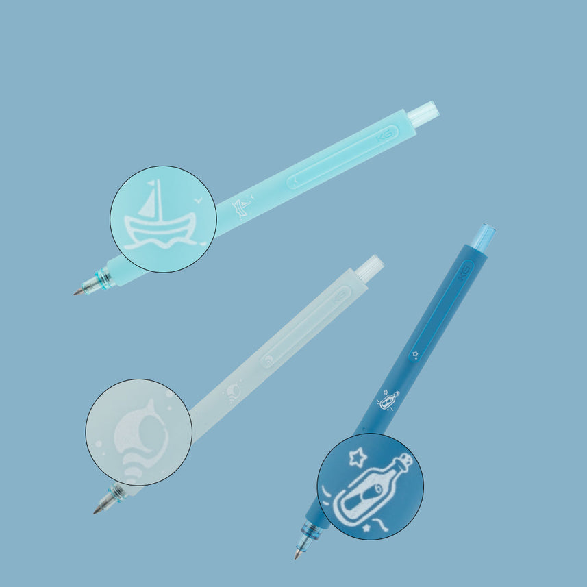 Kaco | Gel Pens | 0.5mm | Rocket | Sets