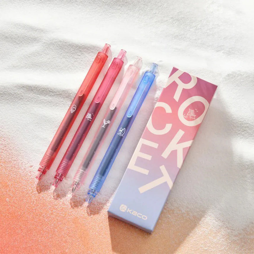 Kaco | Gel Pens | 0.5mm | Rocket | Sets
