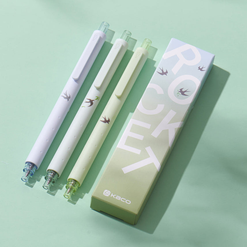 Kaco | Gel Pens | 0.5mm | Rocket | Sets