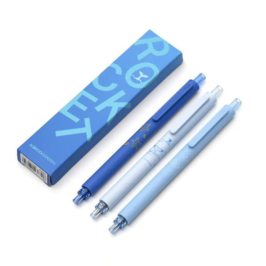 Kaco | Gel Pens | 0.5mm | Rocket | Sets