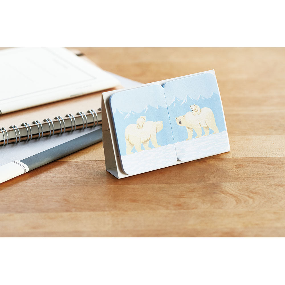 FUTAMATA-FUSEN forked sticky notes Illustration Type