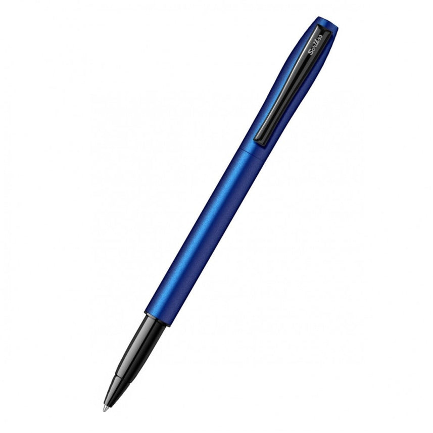 Scrikss | Carnival | Rollerball Pen | Matte Satin Blue