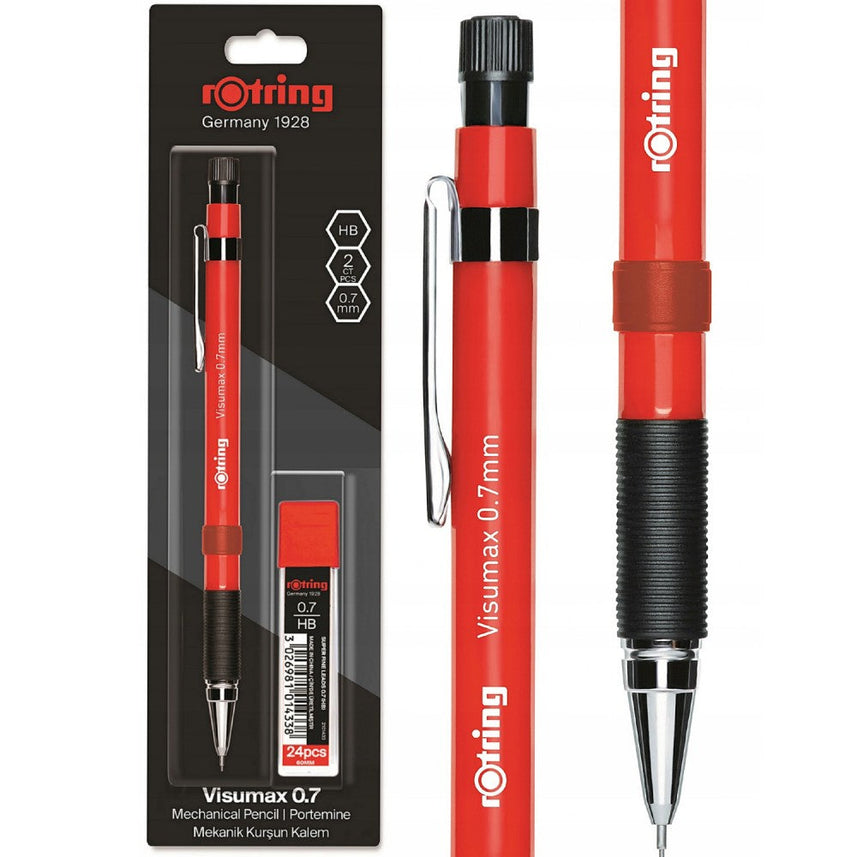 Rotring | Visumax | Mechanical Pencil | 0.7 mm | Red