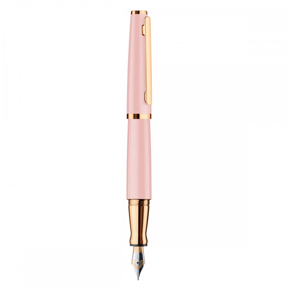 Otto Hutt | Design 06 | Fountain Pen | Rose Gold | Bicolour Steel Nib | Broad Nib