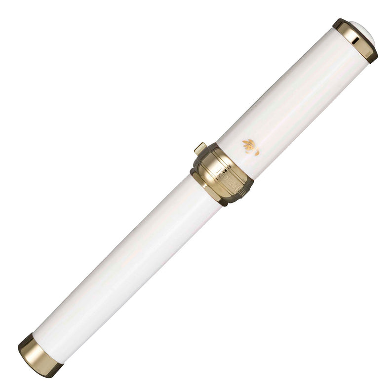 Arita porcelain 400th anniversary fountain pen, white porcelain (Koransha)