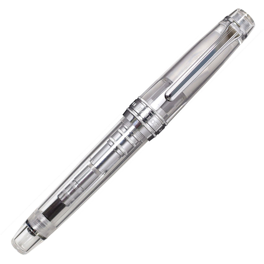 Professional Gear Silver Fountain Pen KOP Demonstrator Model