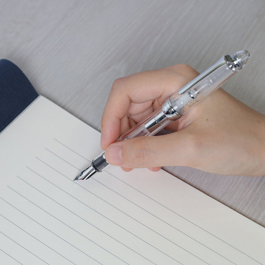 Profit Light Silver Trim Fountain Pen Demonstrator Model