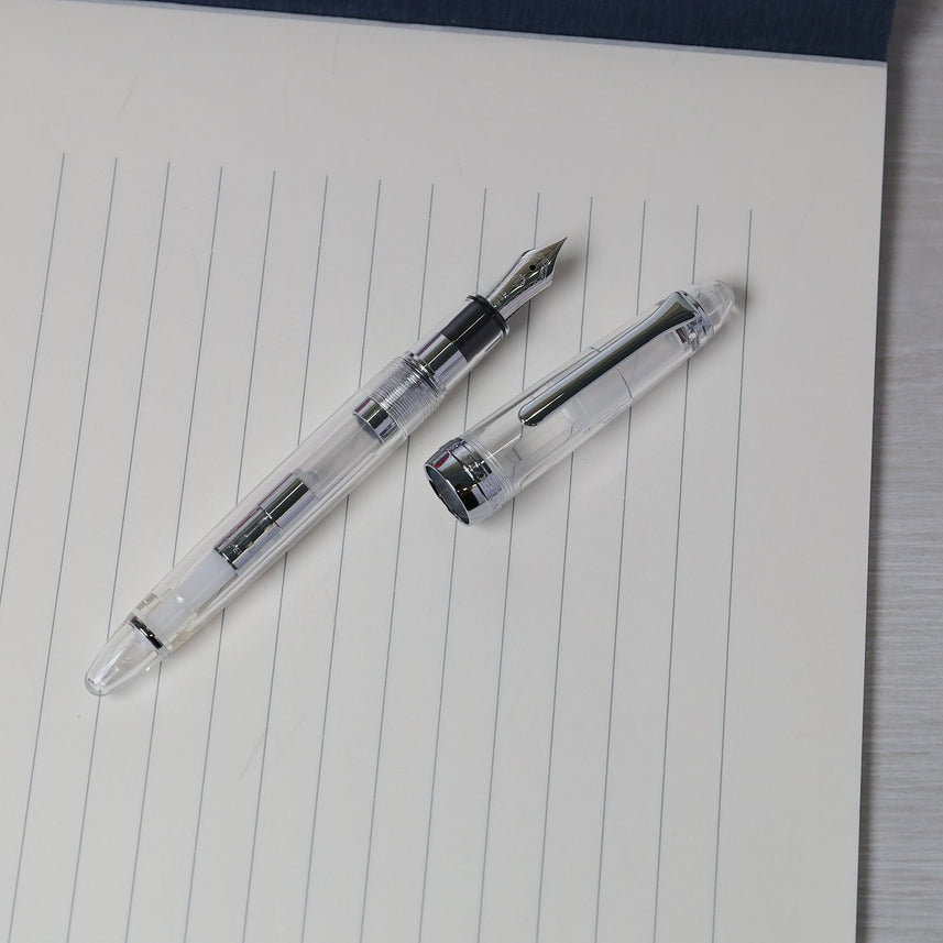 Profit Light Silver Trim Fountain Pen Demonstrator Model