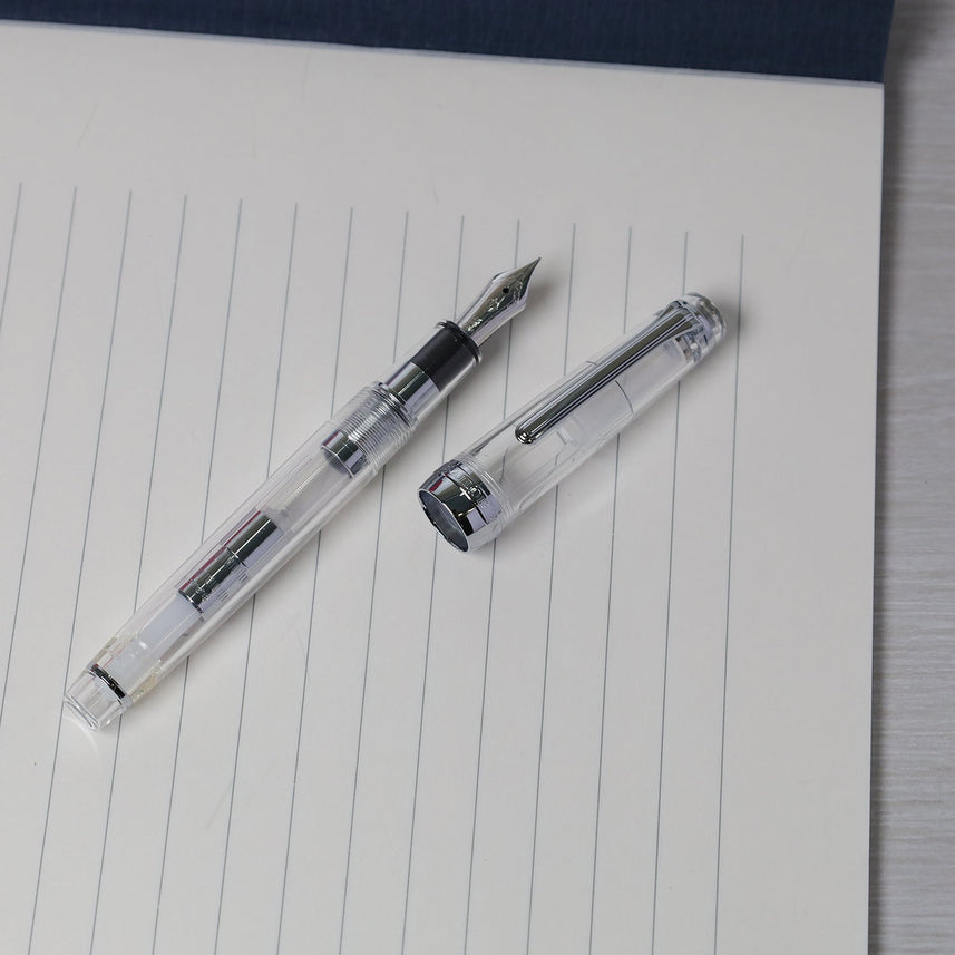 Professional Gear Slim Silver Fountain Pen Demonstrator Model