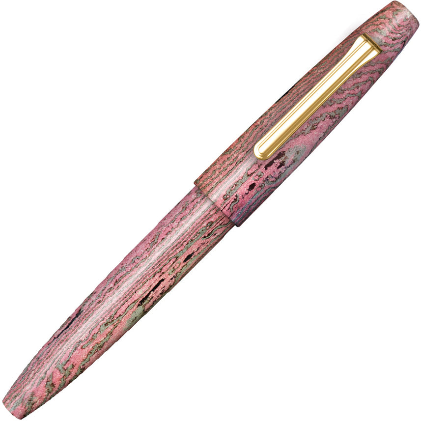 Naginata Togi Ebonite Fountain Pen Umesaki (Plum Blossom)
