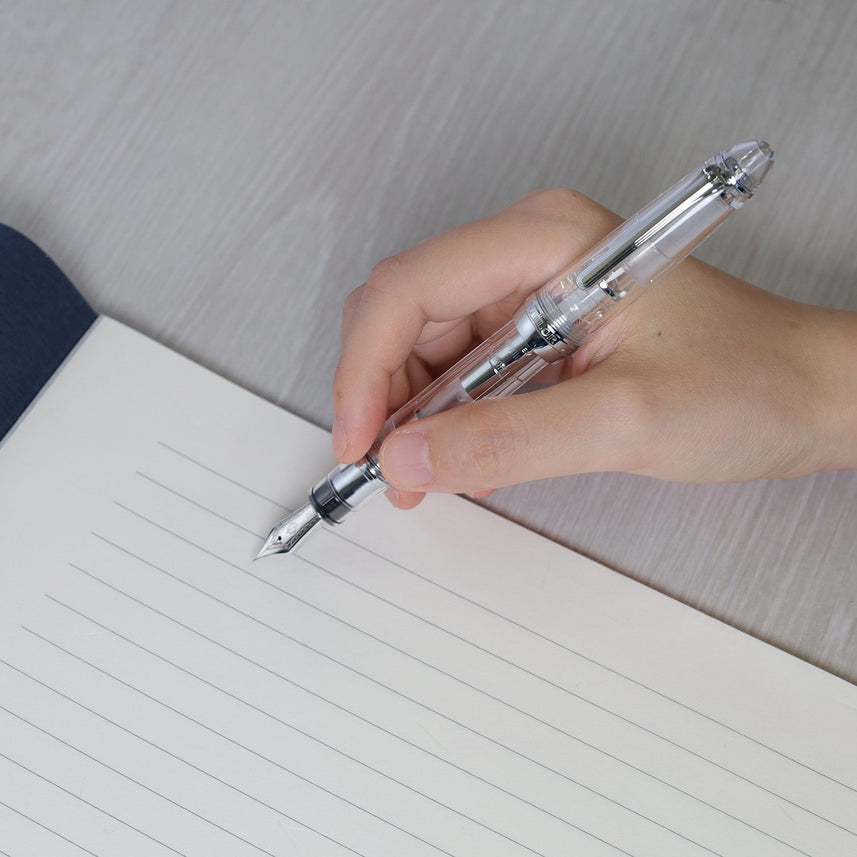 Profit 21 Silver Fountain Pen Demonstrator Model