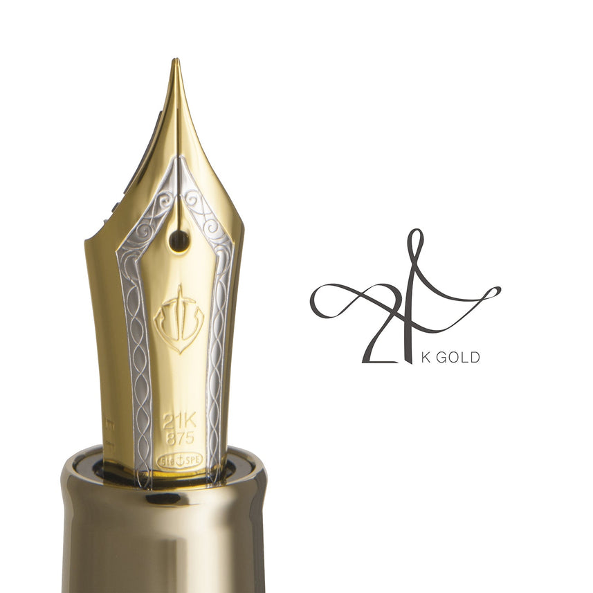 Sailor | Fountain Pen | Professional Gear | Anchor Gold Trim