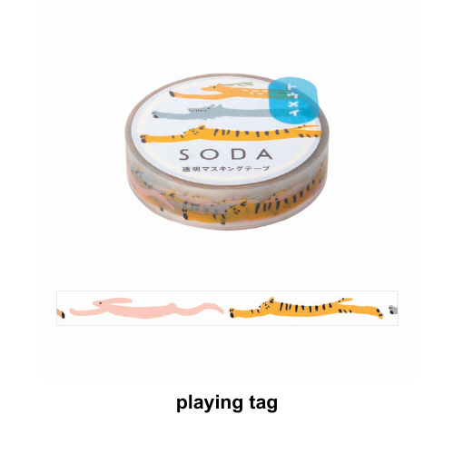 SODA Transparent Masking Tape