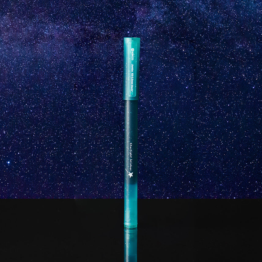Kaco | Gel Pens | 0.5mm | Black Ink | Jumbo Starlight