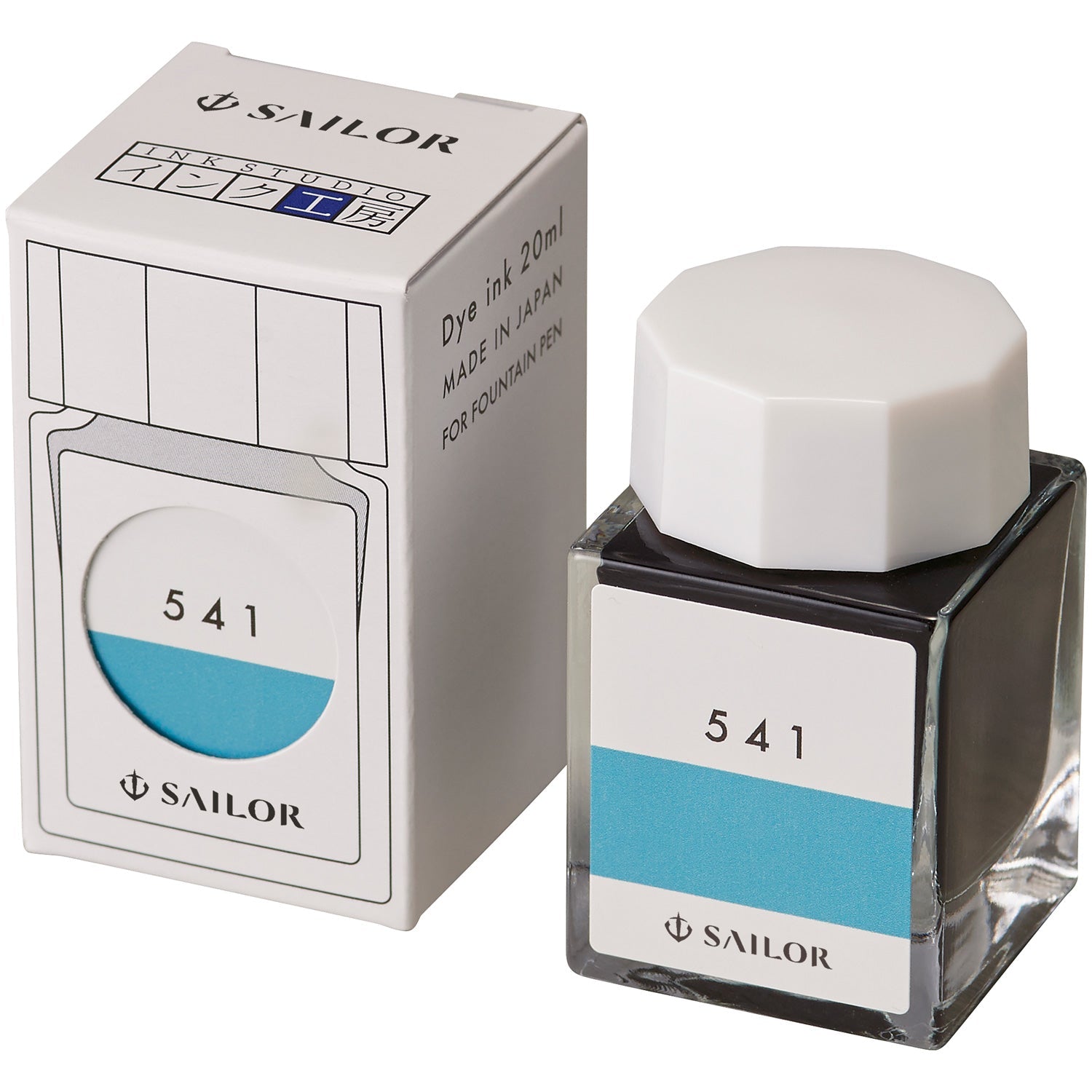 Bottled ink for fountain pens, Ink Kobo dye, 20ml