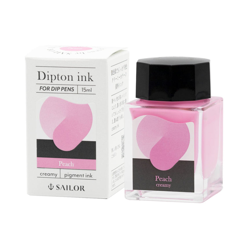 Bottled ink for dip pens: Dipton [creamy]