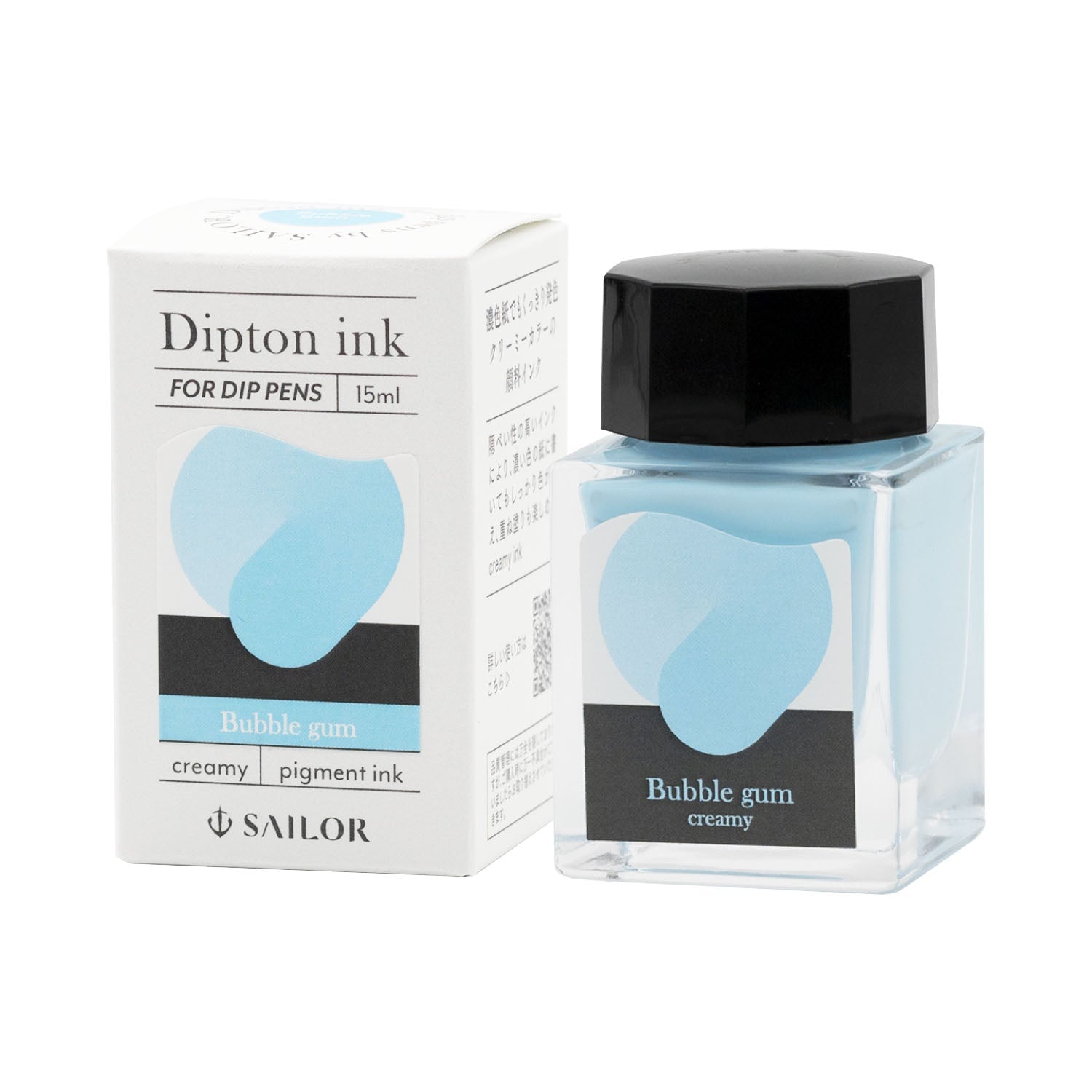 Bottled ink for dip pens: Dipton [creamy]