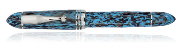 GIOIA Capodimonte Kawari Fountain Pen – Silver Trim