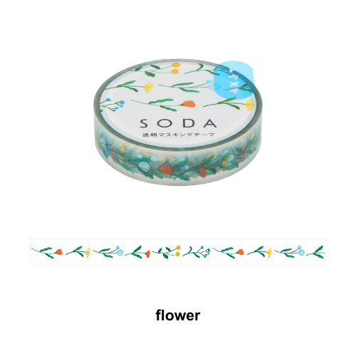 SODA Transparent Masking Tape