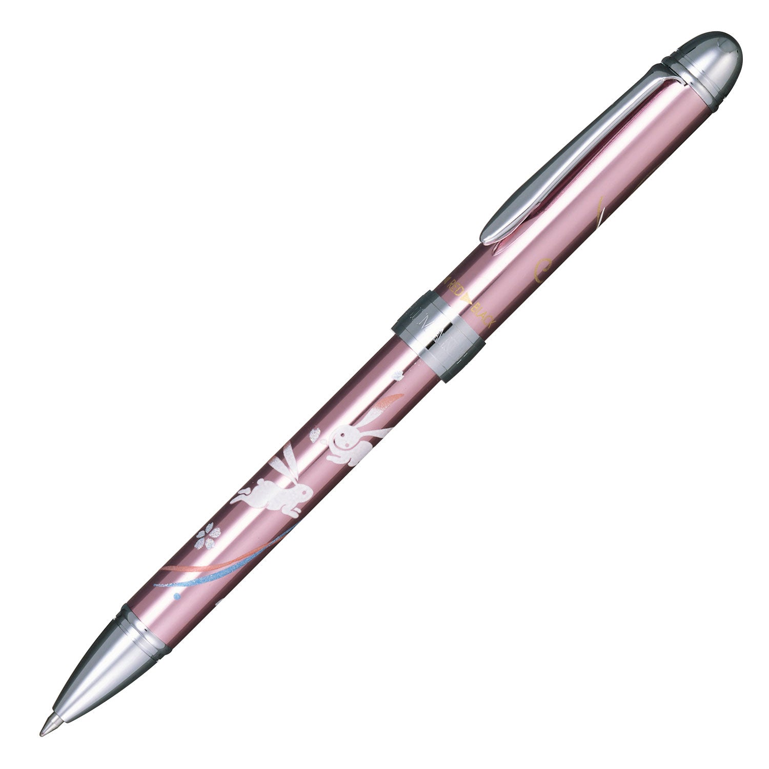 Elegant Maki-e [Rabbit] (2-color ballpoint pen + mechanical pencil)