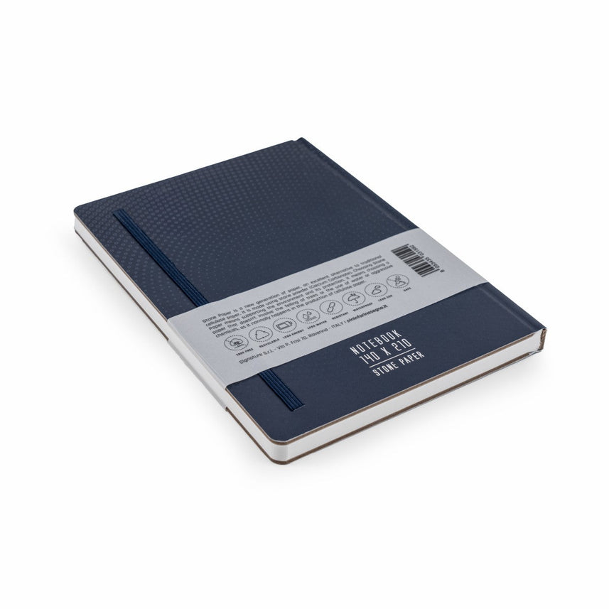 Pininfarina Notebook Stone Paper Hard Cover Ruled – Blue