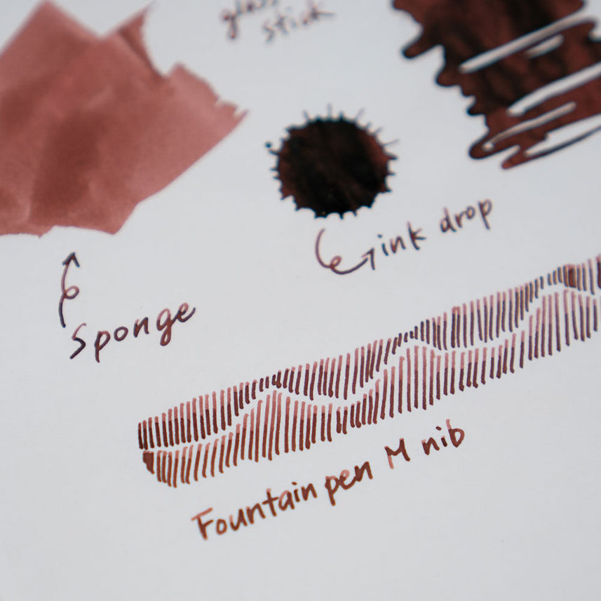 Colorverse |  Astrophysics Series | Season 2 | Fountain Pen Ink | Dark Energy | Dark Brown | 65ml and 15ml | 2 Bottle Set