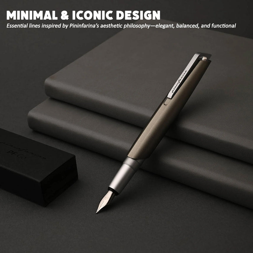 Pininfarina | Fountain Pen | Pf Go | Titanio